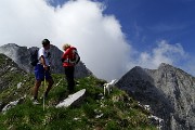 Da Cacciamali di Ardesio anello del Monte Secco, salito per creste, disceso da oltre Cima Vaccaro ( il 28 maggio 2015) - FOTOGALLERY